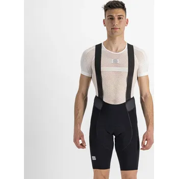 Cyklistické kalhoty SPORTFUL Cyklistické kalhoty krátké s laclem - TOTAL COMFORT - černá 3XL