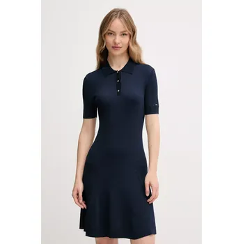 Dámské šaty Šaty Tommy Hilfiger WW0WW45512 námořnická modř 59X, vel. XS