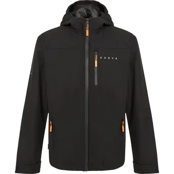 Pánská větrovka Pánská nepromokavá bunda KADVA Forest černá S VODĚODOLNÁ PRODYŠNÁ
