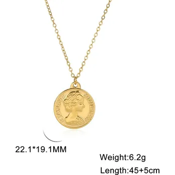 Náhrdelník Náhrdelník boho z oceli | šperky - 8 Královna Alžběta G