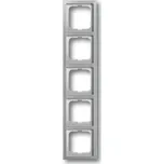 Rámeček pětinásobný ABB Future linear 2CKA001754A4321 ušlechtilá ocel