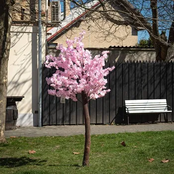 Velikonoční dekorace DECOLED Sakura, 150 x 100 cm, růžová