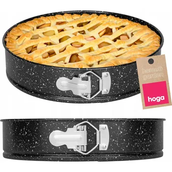 Forma na pečení KULATÁ FORMA PLECHU FORMA NA DORT NA PEČENÍ KOLÁČŮ 28 cm NON-STICK ČERNÁ