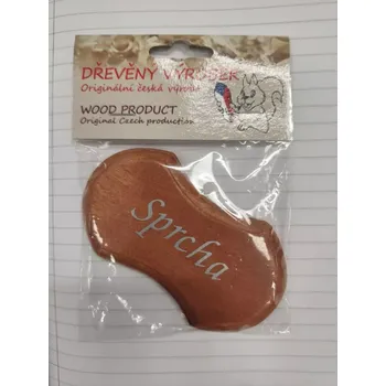 Štítek SPRCHA rezatý