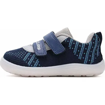 Chlapecké tenisky D.D.step barefoot dětské textilní tenisky F093-51399 modré Velikost: 31