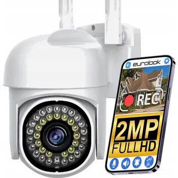 IP kamera BEZDRÁTOVÁ OTOČNÁ IP WIFI KAMERA 2MP FHD FULL HD, PUSH NOTIFIKACE, IR