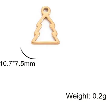 Šperkové komponenty | výroba šperků 5 ks - D zlatá barva