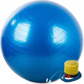 Gymnastický míč Klasický míč Veovision 75 cm, odstíny šedé