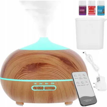 Zvlhčovač vzduchu Nawilżacz Jonizator Zapachowy Aromaterapia + Dálkové Ovládání