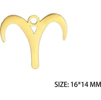 Přívěsek Ocelový přívěsek znamení zvěrokruhu | šperk - Beran Zlato