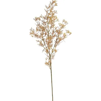 umělá květina Umělá větvička broom bloom 76 cm - žlutohnědá