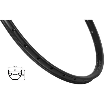 Ráfek na kolo ráfek FORCE XC DISC 584x23, 36děr, černý