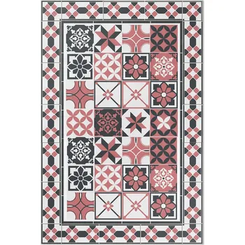 Koberec Koberec Domů Rozměr: 100x150 cm Trojbarevná geometrie dekorativní dlaždice