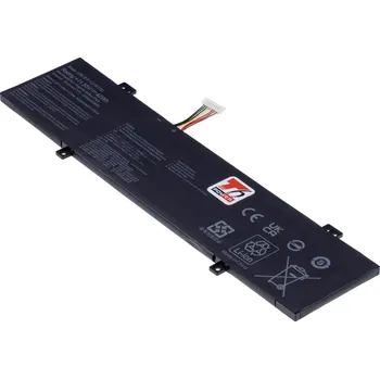 Baterie k notebooku Baterie T6 Power pro Asus VivoBook Flip 14 TP412UA, Li-Poly, 11,55 V, 3640 mAh (42 Wh), černá