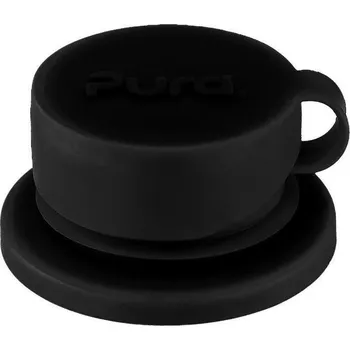 dětské pítko Pura Silikonový sportovní uzávěr black