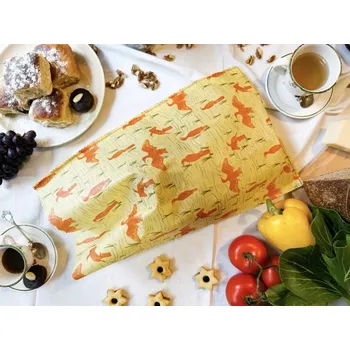 Sáček na potraviny Božan balič Pytloň voskovaný Pytlík 27x40cm. Ftáci