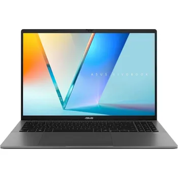 Notebook ASUS NTB Vivobook S 16 (S3607CA-RP020W), Ultra 7-255H, 16" 1920 x 1200, 16GB, 512GB SSD, Intel Graphics, W11 Home, Gray