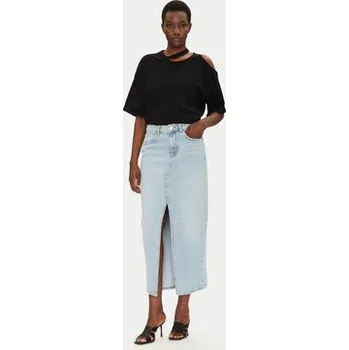 Dámská sukně Liu Jo Džínová sukně UA5188 D4854 78840 Modrá Regular Fit 32