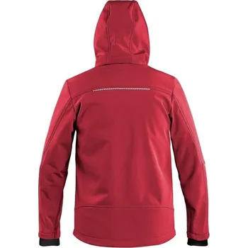 Chlapecká bunda Bunda CXS STRETCH, dětská, softshell, červená, vel. 120