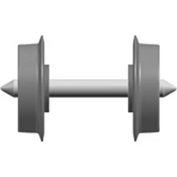 Modelová železnice dvojkolí izolované 7,5/14,7 mm 2 ks Liliput L949300