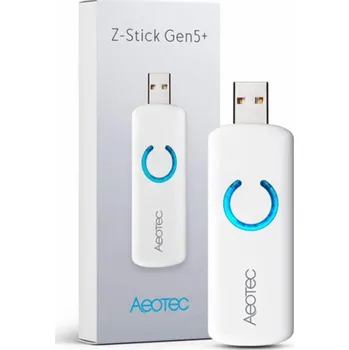 chůvička Aeotec aeotec z-stick-USB adaptér s baterií gen5+, z-wave plus