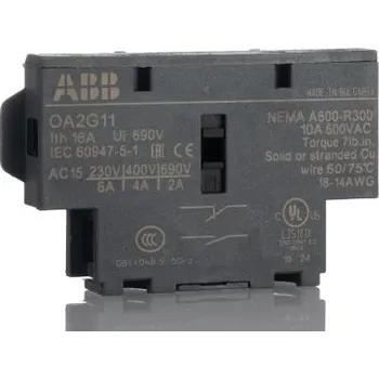 vypínač Pomocný spínač, řada: OA 1NO/1NC 16A OA2G11