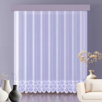 Záclona Etela výška 100 cm bílá