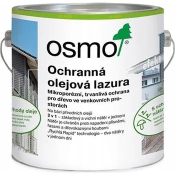 Lak na dřevo Lazura s voskem OSMO 1 l šedá