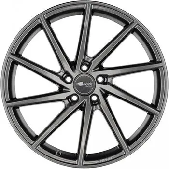 Disk alu-kola BROCK B37 DS 9x20, 5x127 ET51, metalický titan