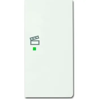 vypínač Kryt 2násobný pravý, symbol "scény" ABB Future linear, Busch-axcent 2CKA006220A0613 mechová bílá