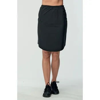 Dámská sukně Funkční rovná černá dámská sukně s tvarovanou délkou 177 sil velikost 4XL