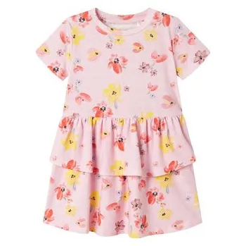 Dámské šaty NAME IT Každodenní šaty Fina 13244206 Růžová Standard Fit 80