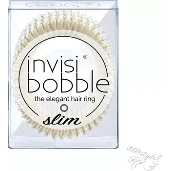 invisibobble® SLIM Stay Gold gumičky 3ks zlatá (Slim verze spirálové gumičky vlasy silně drží, netahá, netlačí a působí nenápadněji.)