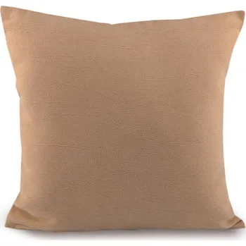 Povlak na dekorativní polštářek Povlak na polštář jednobarevný s jemným vzorem 45x45 cm