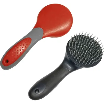 Čištění pro koně AMA Kartáč na hřívu Umbria Barva: černo-červená