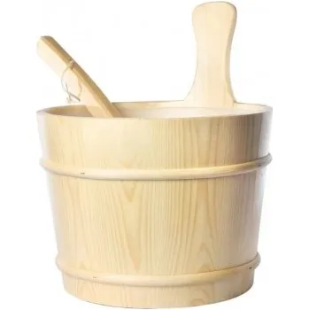 Saunové vědro s naběračkou 3L