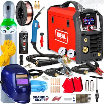 Svářečka Svářečka MIGOMAT IDEAL EXPERT MIG 201 LCD SYNERGIE MAG MMA TIG 200A 230V