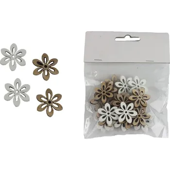 Vánoční ozdoba MOREX, s.r.o. Dekorace kytka, 24 ks