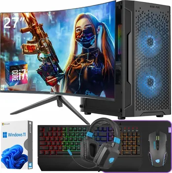 Stolní počítač SET POČÍTAČ I7 32GB DDR4 1TB SSD WINDOWS 10 MONITOR 27 PALCŮ