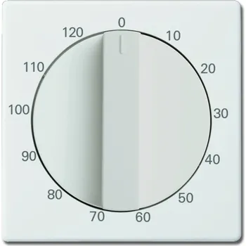 vypínač Kryt časovače mechanického otočného ABB Future linear, Busch-axcent 2CKA001753A0303 mechová bílá