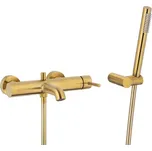 KFA Armatura 5034-520-31 - Vanová sada s baterií MOZA zlatá