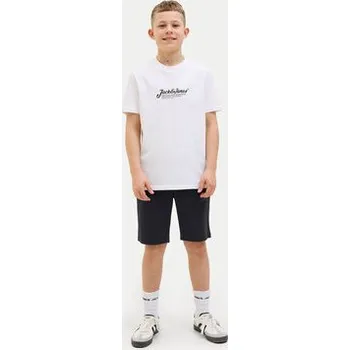 Pánské kraťasy Jack & Jones Junior Sportovní kraťasy New Soft 12204818 Černá Slim Fit 140