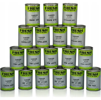 barva a nátěr na dřevo FRESH - Polyuretanový lak VYBRANÁ BARVA MATNÝ 1L