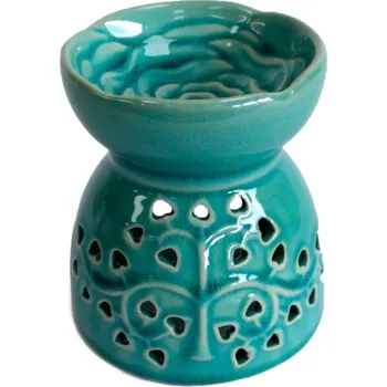 Aroma lampa Keramická aromalampa Strom Života modrá