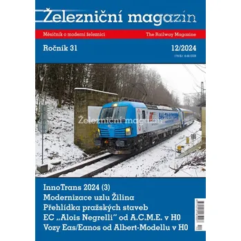 Časopis Železniční magazín 12/2024 Literatura zm2412