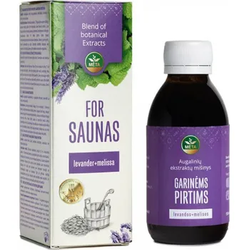 Mėta Extrakt do sauny Meduňka a Levandule 150ml