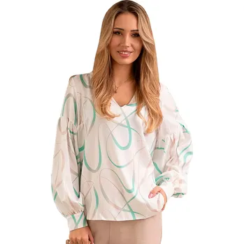 Dámská halenka Dámská halenka 1219_05 Hajdan Barva/Velikost: šampaň / XL/XXL