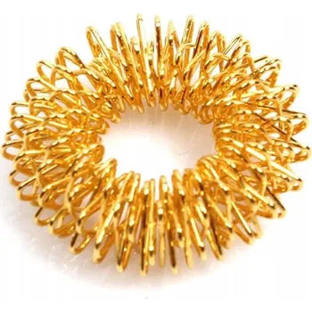 Masážní přístroj Masážní kroužek SU JOK sudžok zlatý 23 mm