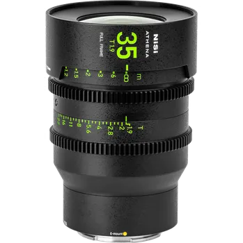NiSi Cine Lens Athena Prime 35mm T1.9 E-Mount (Without Drop-in Filter)
