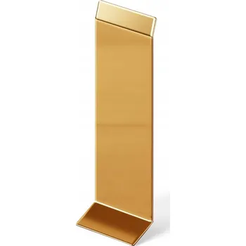 Podlahová lišta SPOJKA PRO SOKLOVÉ LIŠTY F ZLATÝ LESK 8cm